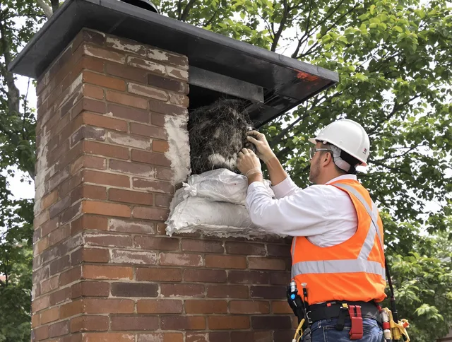 Humane removal of debris and animals by Fort Lauderdale Chimney Sweep in Fort Lauderdale, FL