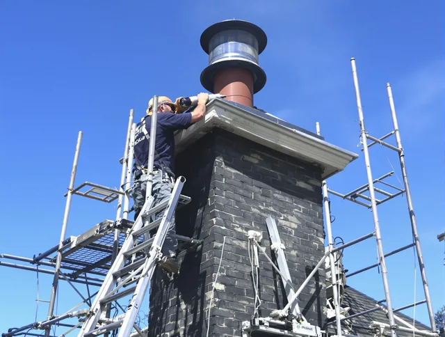 Sturdy chimney crown finished by Fort Lauderdale Chimney Sweep in Fort Lauderdale, FL