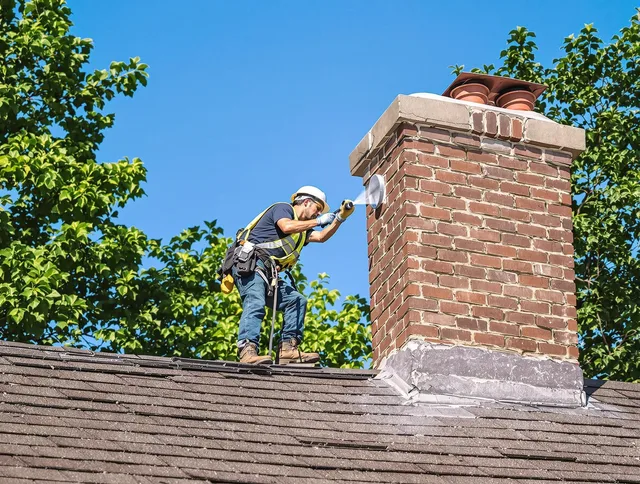 Fort Lauderdale Chimney Sweep performing an inspection with advanced tools in Fort Lauderdale, FL