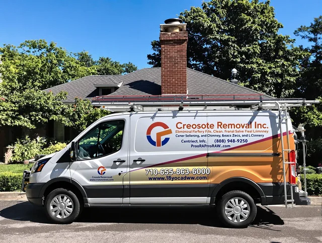 Fort Lauderdale Chimney Sweep technician removing creosote safely in Fort Lauderdale, FL