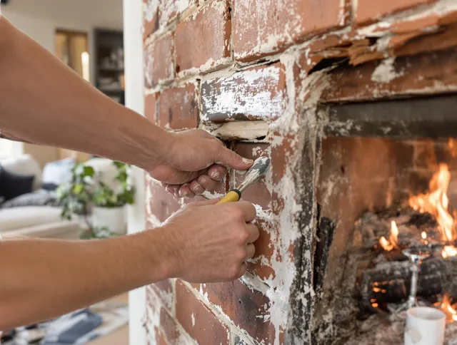 Routine fireplace repair by Fort Lauderdale Chimney Sweep in Fort Lauderdale, FL