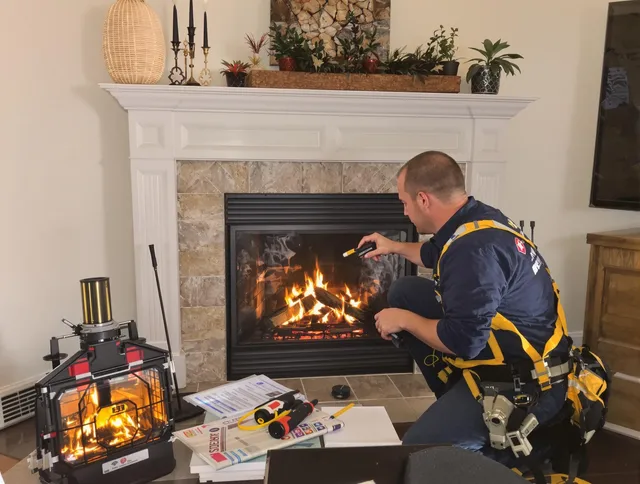 Safety-focused fireplace inspection by Fort Lauderdale Chimney Sweep in Fort Lauderdale, FL