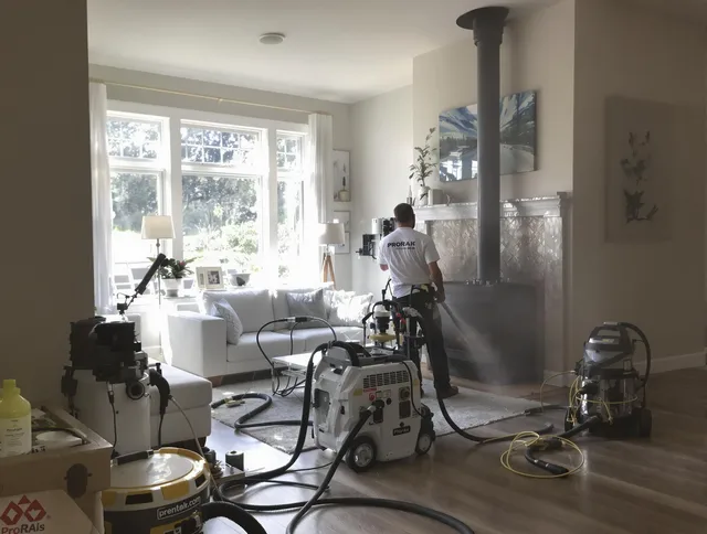 Soot removal service by Fort Lauderdale Chimney Sweep for a fireplace in Fort Lauderdale, FL